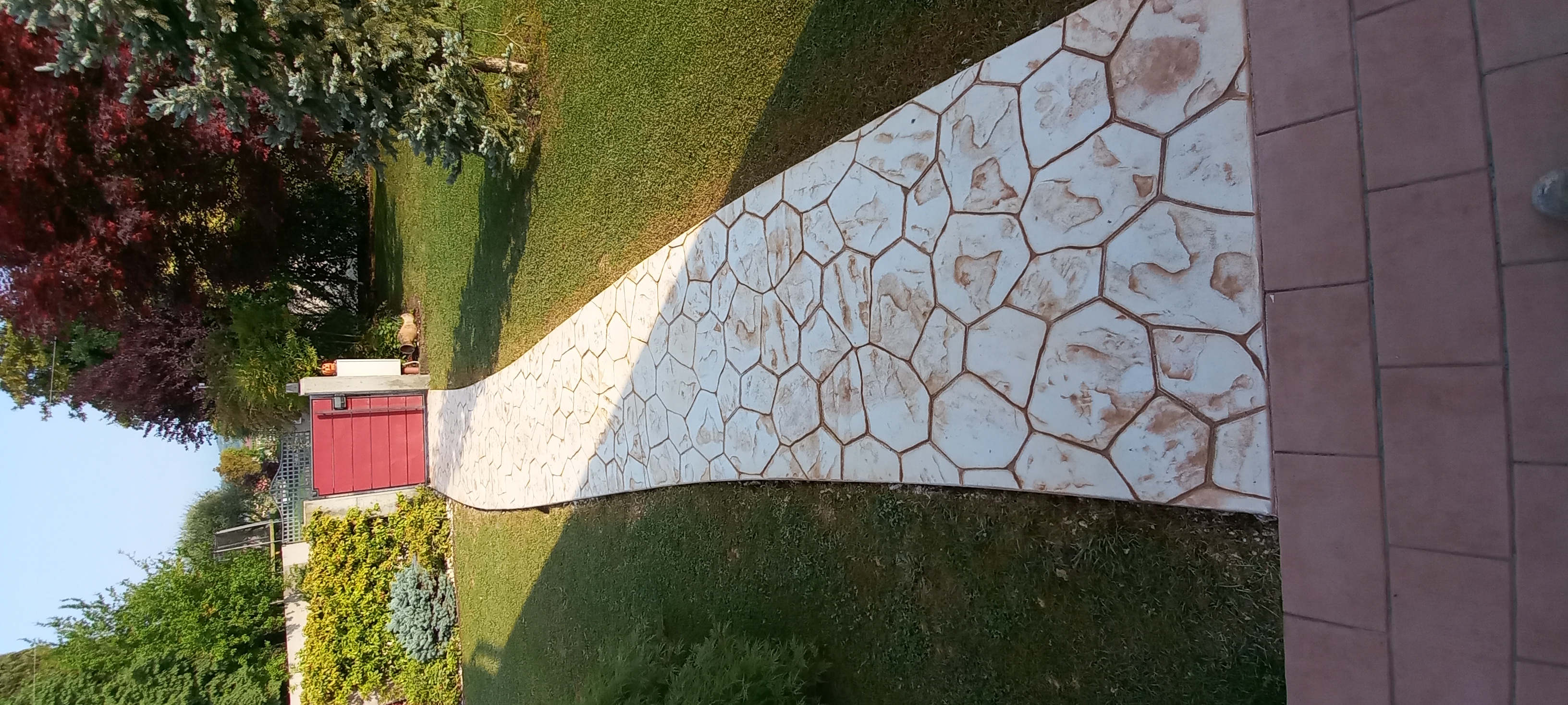 vialetto pedonale random stone